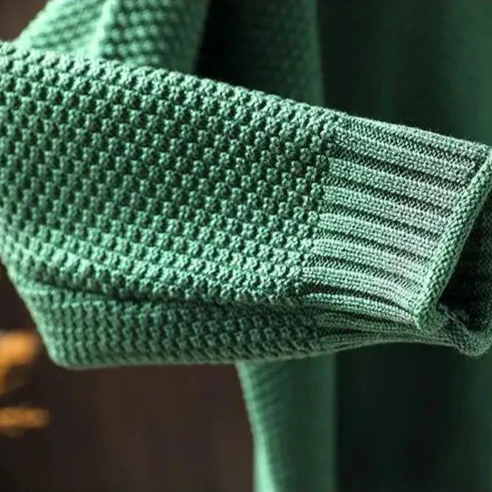 V|C - Relaxed Mock Neck Knit Sweater Ruthie