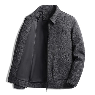 Gregory™ | Warm Classic Textured Zip Jacket