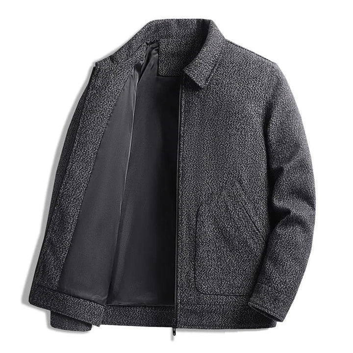 Gregory™ | Warm Classic Textured Zip Jacket