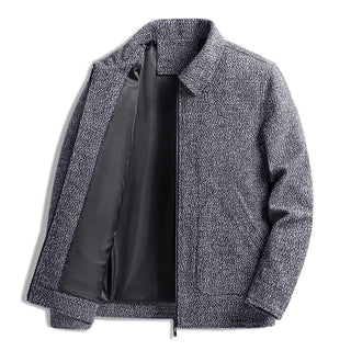 Gregory™ | Warm Classic Textured Zip Jacket