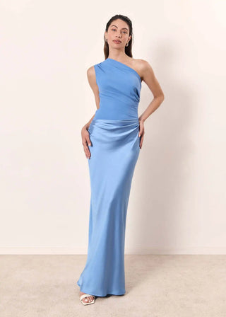 Vivian & Claire™ | Maxi Dress with a Guilt in Satin