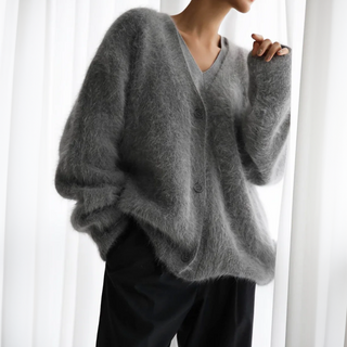 V|C - Brushed Mohair Button Cardigan Margaret