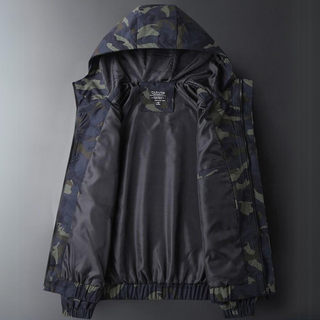 Keith™ | Classic Camo Hooded Jacket