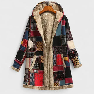 Briar | Vintage Floral Hooded Parka