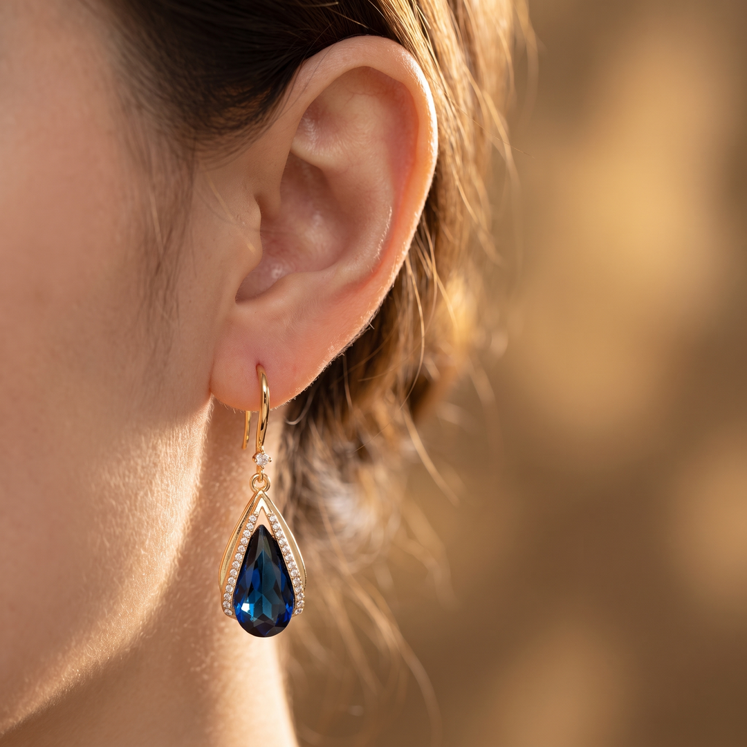 Azura Sapphire Earrings