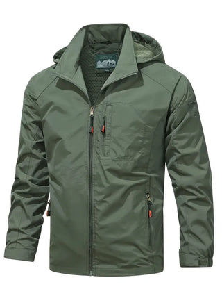 Steven™ | Classic Hooded Windbreaker Jacket