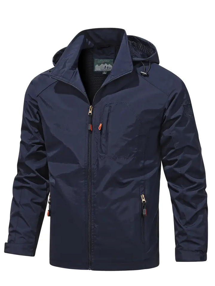 Steven™ | Classic Hooded Windbreaker Jacket