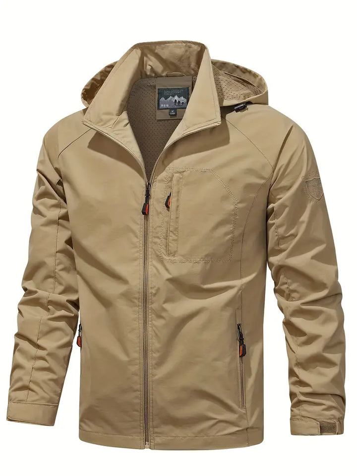 Steven™ | Classic Hooded Windbreaker Jacket