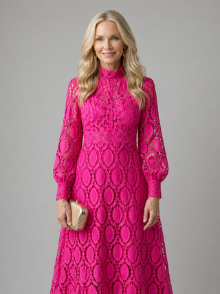 Vivian & Claire™ | Lace Midi Dress