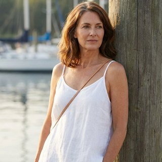 Isla | Spaghetti Strap Linen Top
