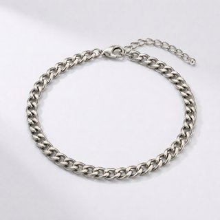 Silverwave | Chunky Chain Anklet