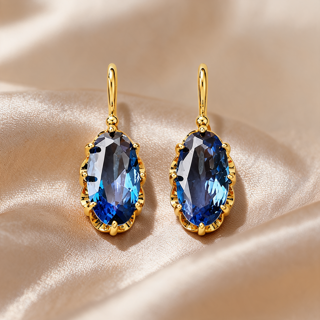 Paulina Sapphire Earrings