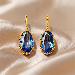 Paulina Sapphire Earrings