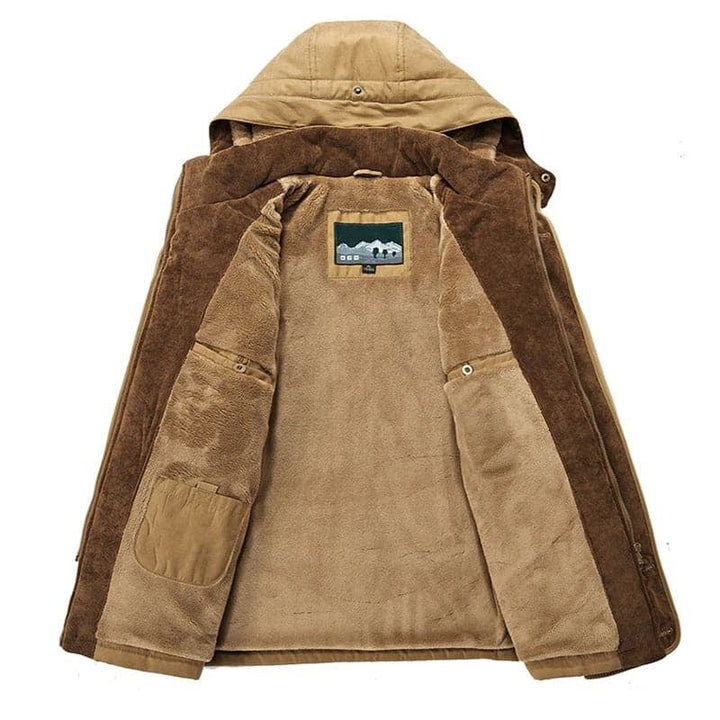 William™ | Warm Fleece Lined Hooded Winter Jacket