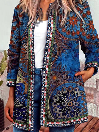 Rosemary | Floral Patchwork Quilted Jacket
