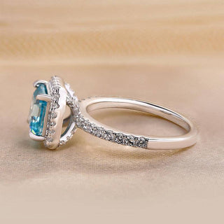 Margherita White Gold Sapphire Ring