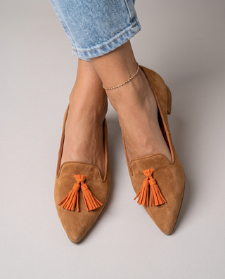 Livia | Pointed Toe Slip-On Flats