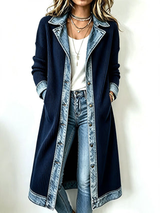 Riley™ | Casual Long-line Knit Cardigan