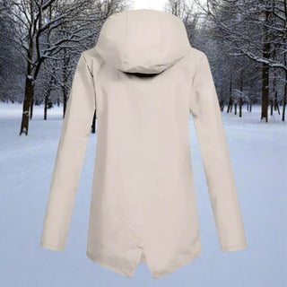 Lorraine | Hooded Waterproof Longline Rain Jacket